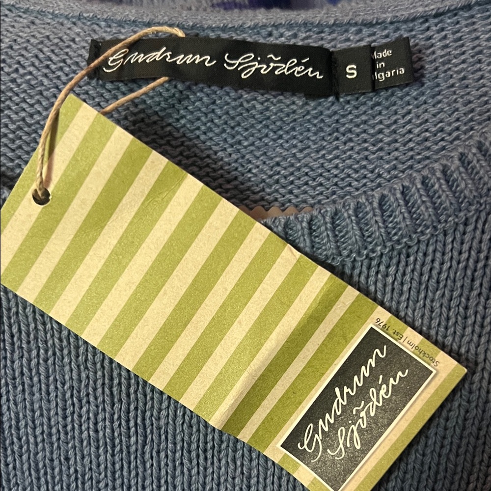 GUDRUN SJODEN FAVORITE SWEATER DAISY SIZE S - Picture 3 of 6